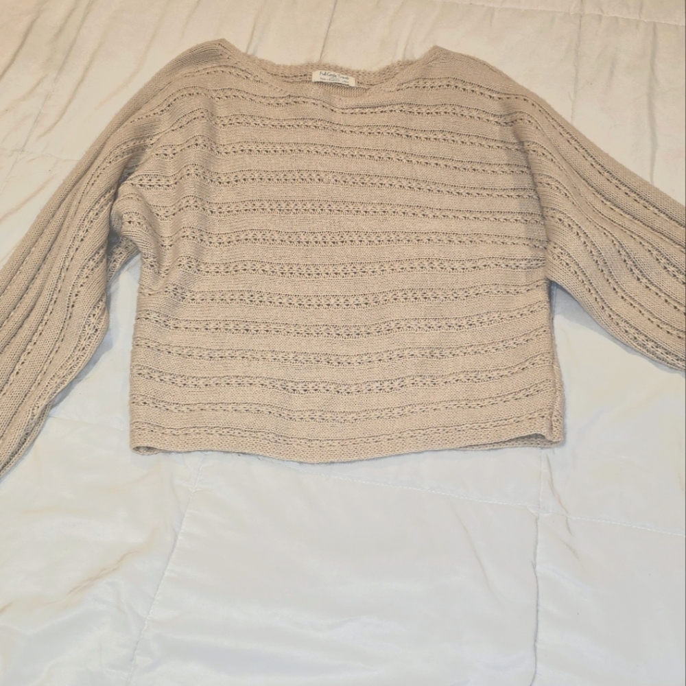 Women's Beige Sweater